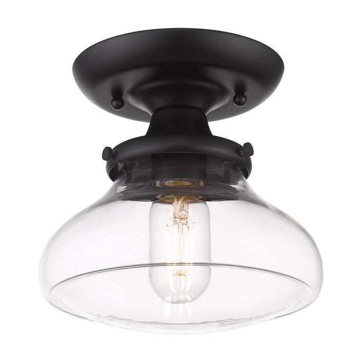 One Light Semi-Flush Mount by Golden