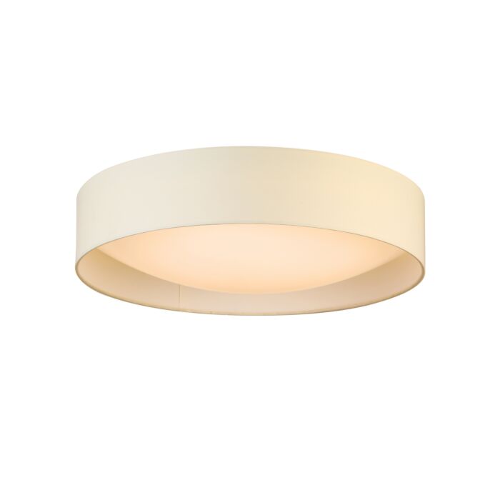 Orme 1-Light LED Ceiling Mount in White
