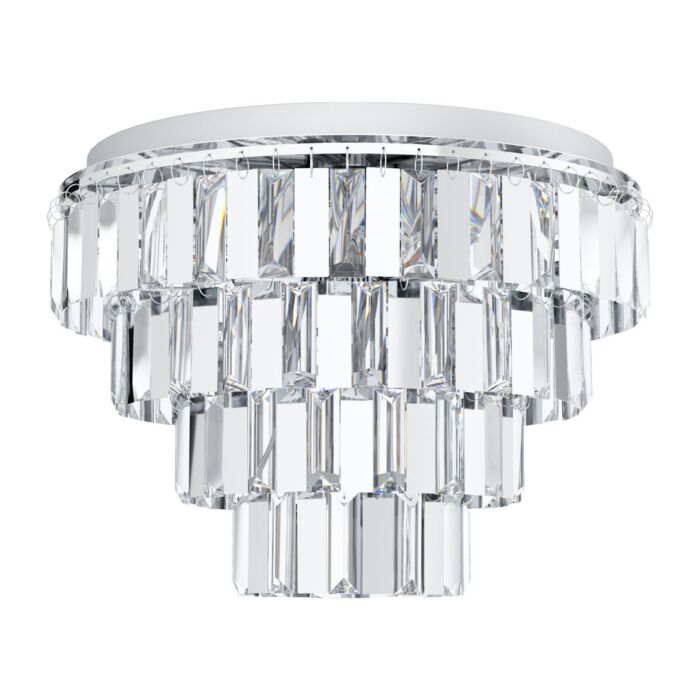 Erseka 7-Light Chandelier in Chrome
