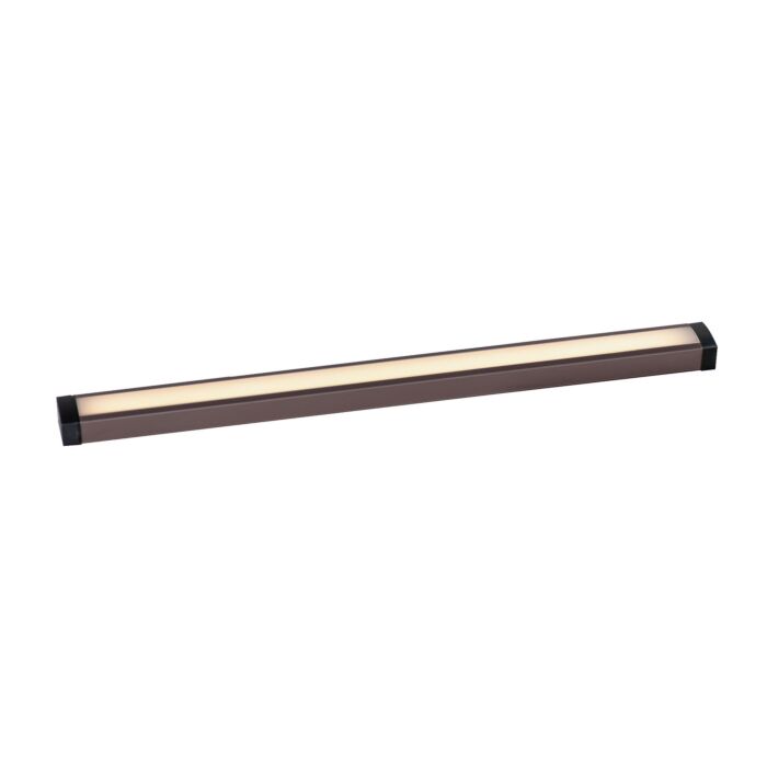 CounterMax 120V Slim Stick 1-Light LED Under Cabinet in Bronze