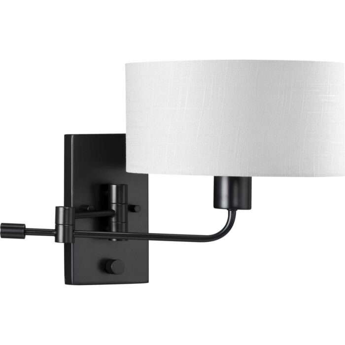 Carrick 1-Light Wall Bracket in Matte Black