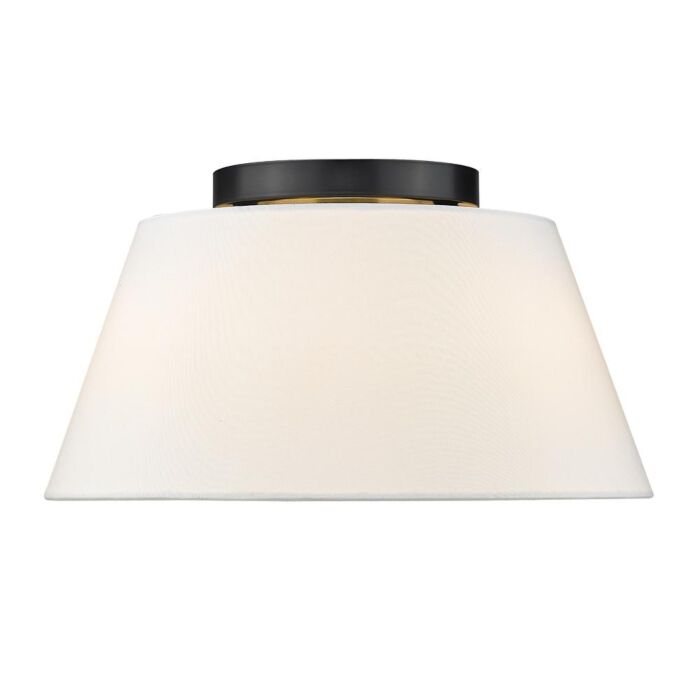 Three Light Flush Mount by Golden