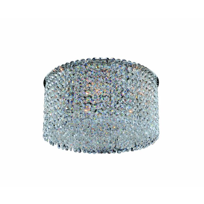 Allegri Milieu Metro 5 Light Ceiling Light in Chrome