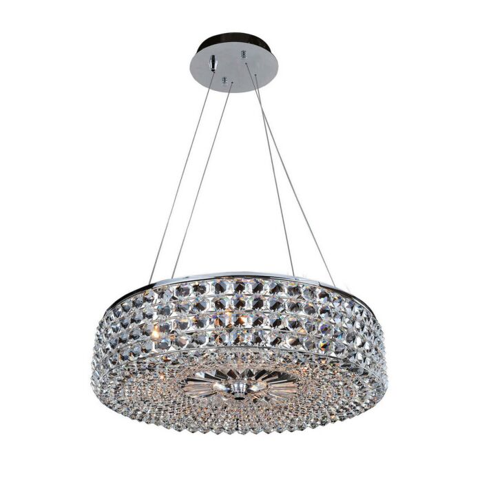 Allegri Arche 6 Light Pendant Light in Chrome