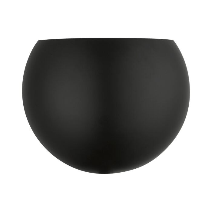 Piedmont 1-Light Wall Sconce in Black
