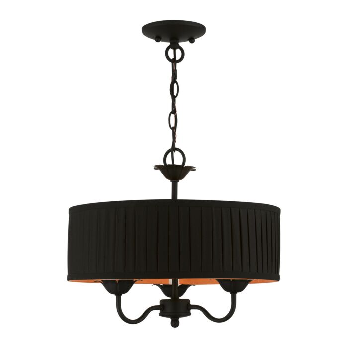 Harrington 3-Light Pendant in Black