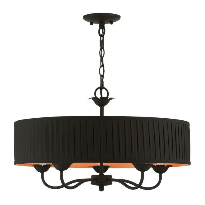 Harrington 5-Light Pendant in Black