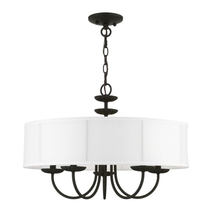 Brookdale 5-Light Pendant in Black