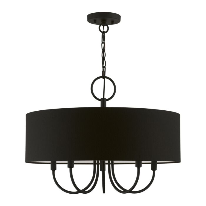 Bainbridge 5-Light Pendant in Black