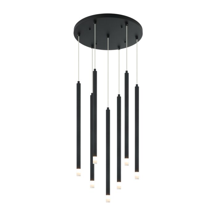 Seven Light Pendant by Matteo Lighting