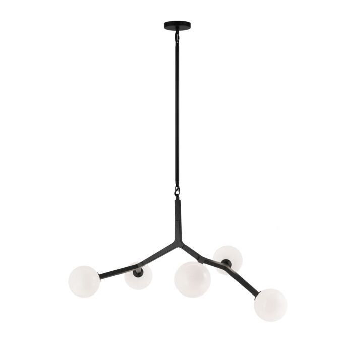 Five Light Pendant by Matteo Lighting