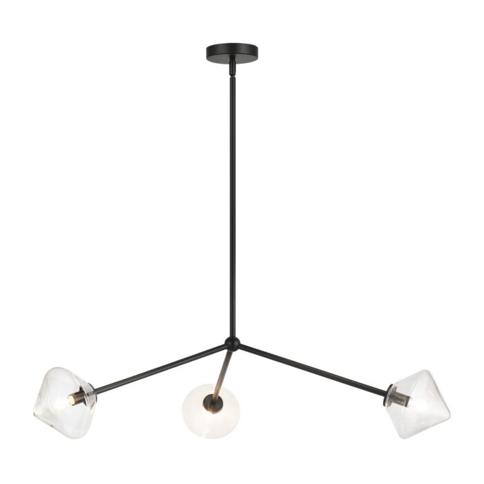 Three Light Pendant by Matteo Lighting