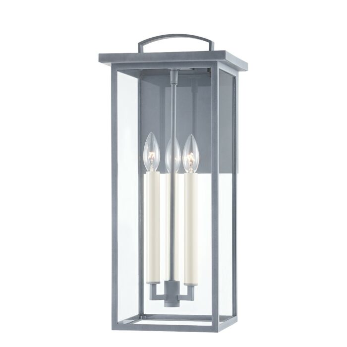 Three Light Outdoor Wall Sconce