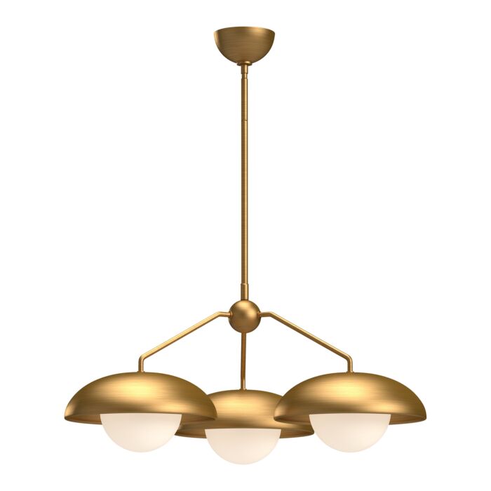 Three Light Chandelier by Alora