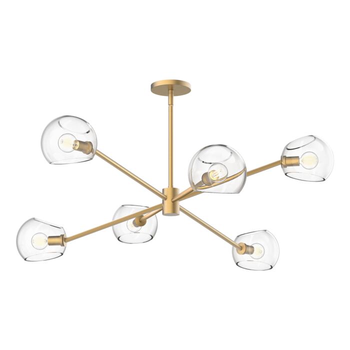 Six Light Chandelier by Alora