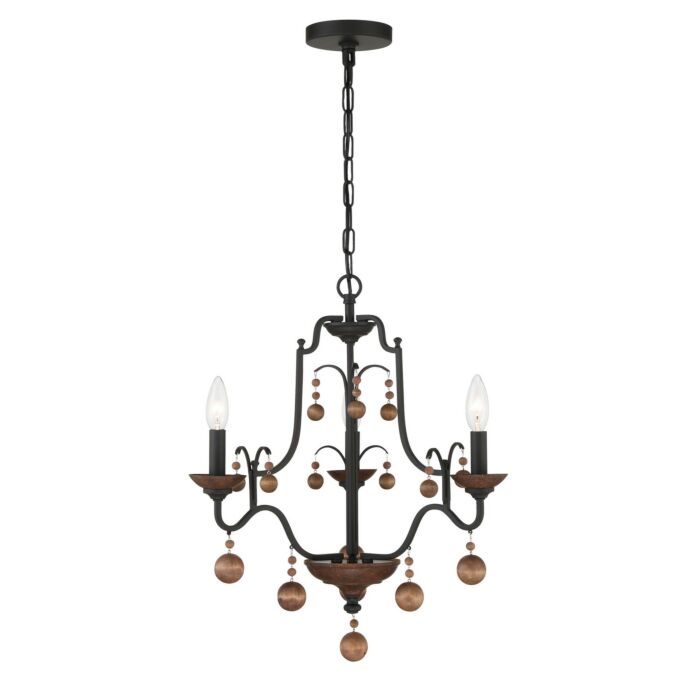 Three Light Chandelier