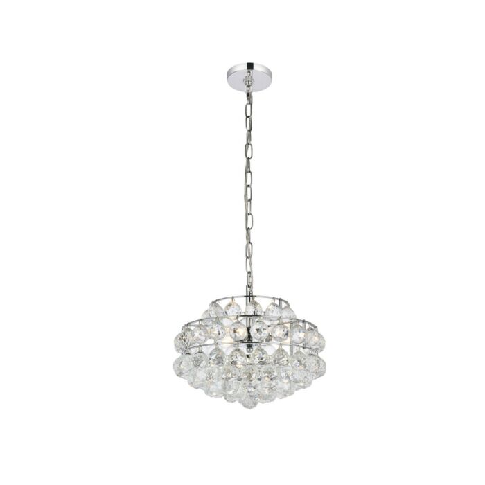 Savannah 3-Light Pendant in Chrome