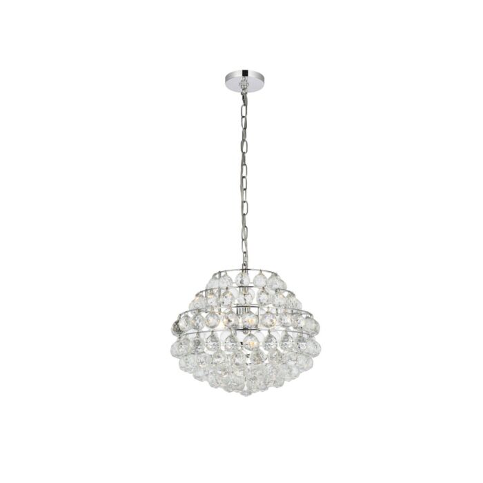 Savannah 3-Light Pendant in Chrome