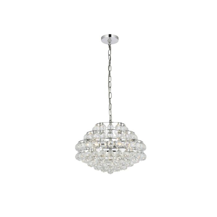 Savannah 5-Light Pendant in Chrome