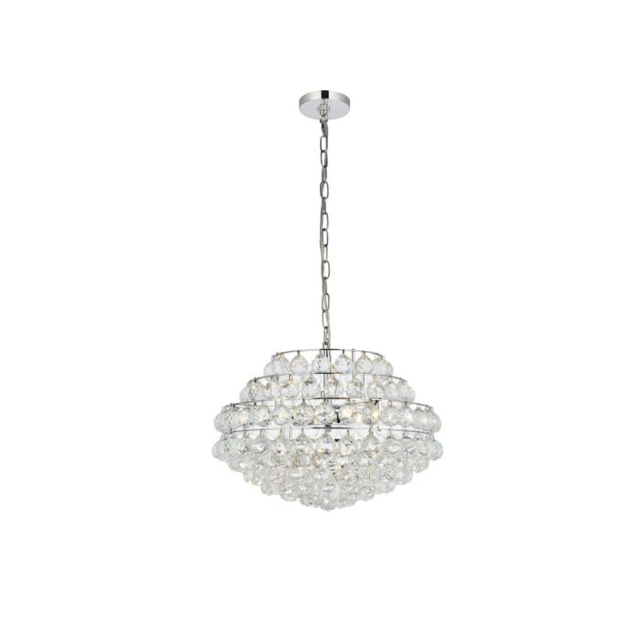Savannah 5-Light Pendant in Chrome