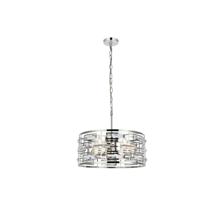 Kennedy 5-Light Pendant in Chrome