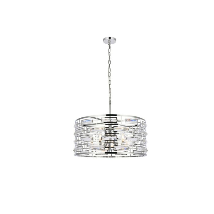 Kennedy 5-Light Pendant in Chrome