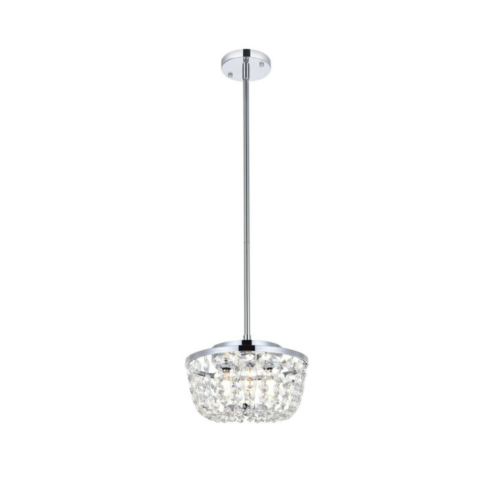 Gianna 3-Light Pendant in Chrome
