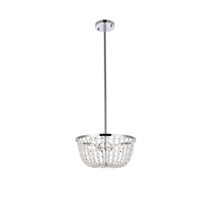 Gianna 3-Light Pendant in Chrome