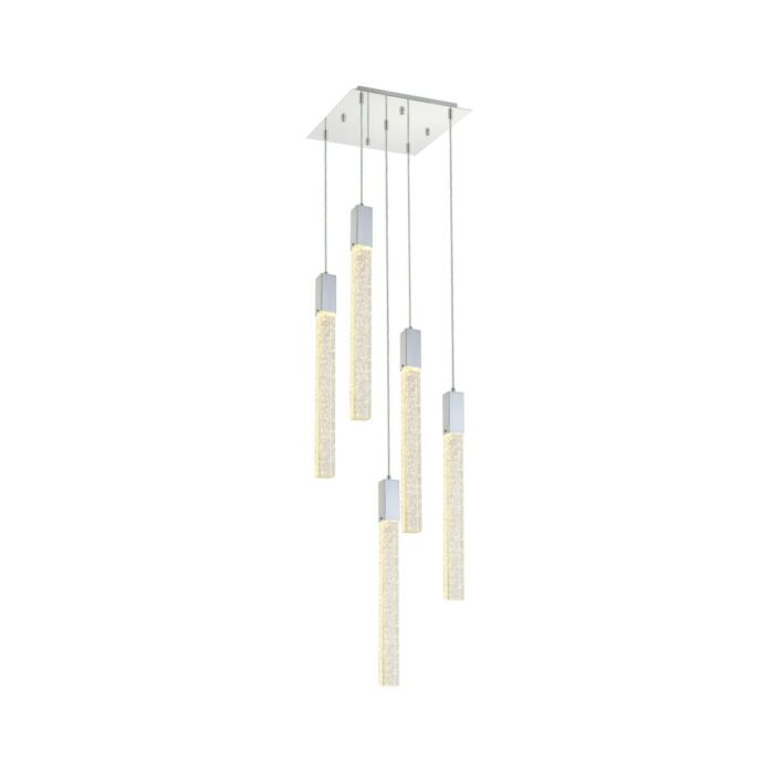 Weston 5-Light Pendant in Chrome