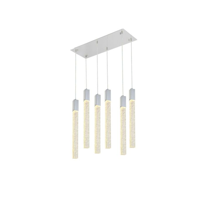 Weston 6-Light Pendant in Chrome
