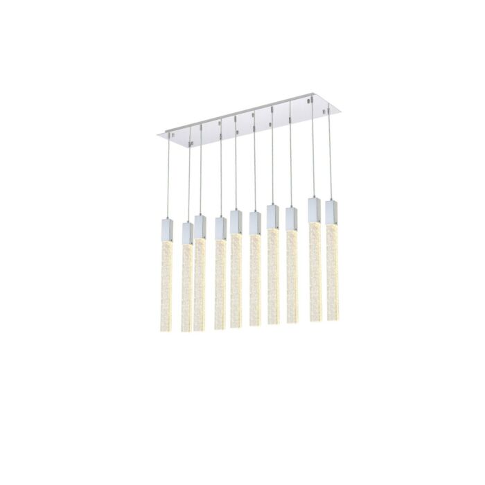 Weston 10-Light Pendant in Chrome