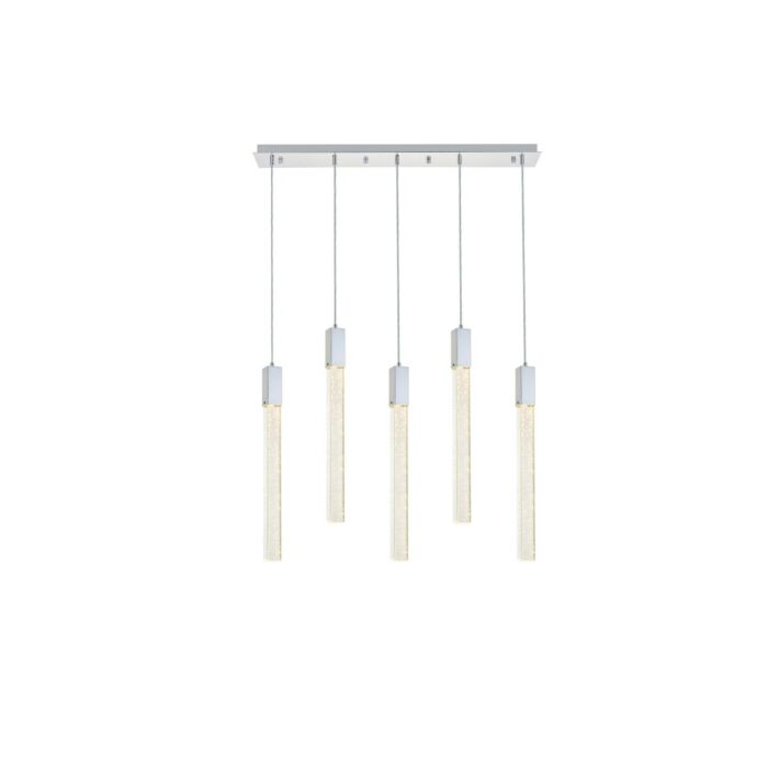Weston 5-Light Pendant in Chrome