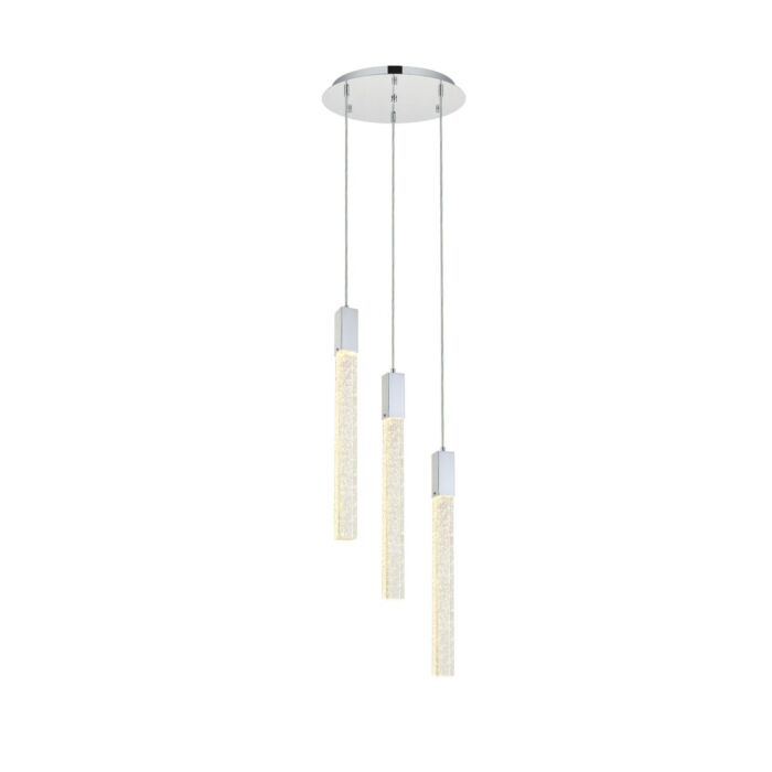 Weston 3-Light Pendant in Chrome