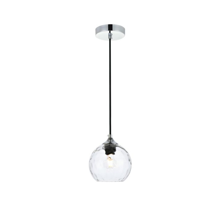 Cashel 1-Light Pendant in Chrome