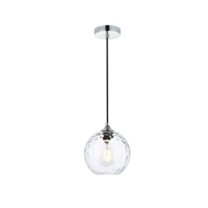 Cashel 1-Light Pendant in Chrome