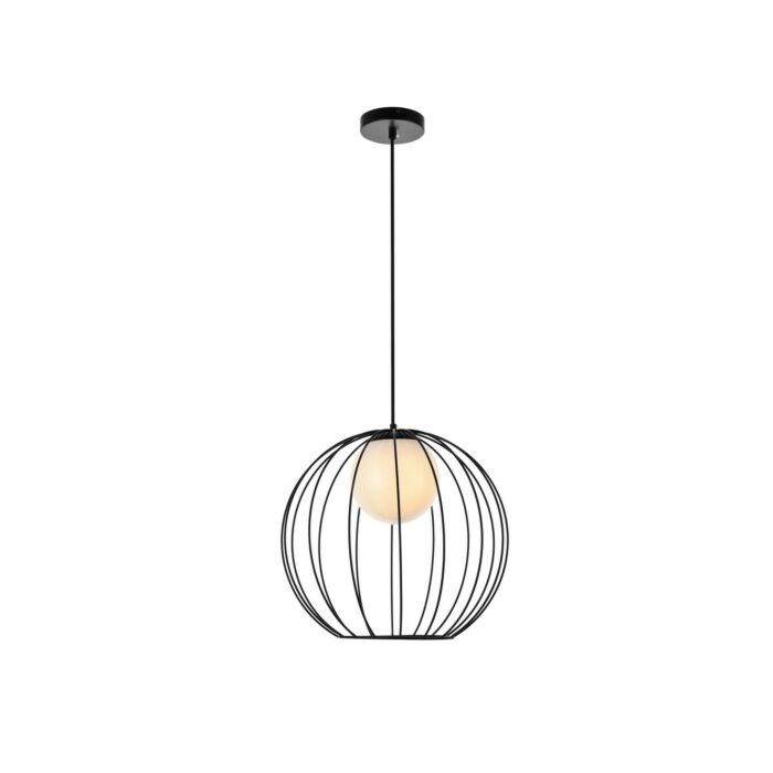 Wetzel 1-Light Pendant in Black