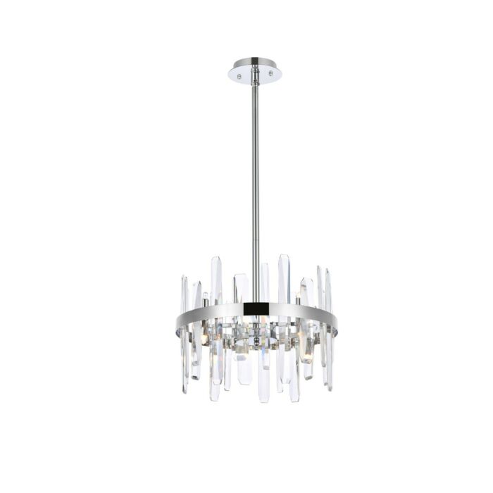 Serena 8-Light Pendant in Chrome
