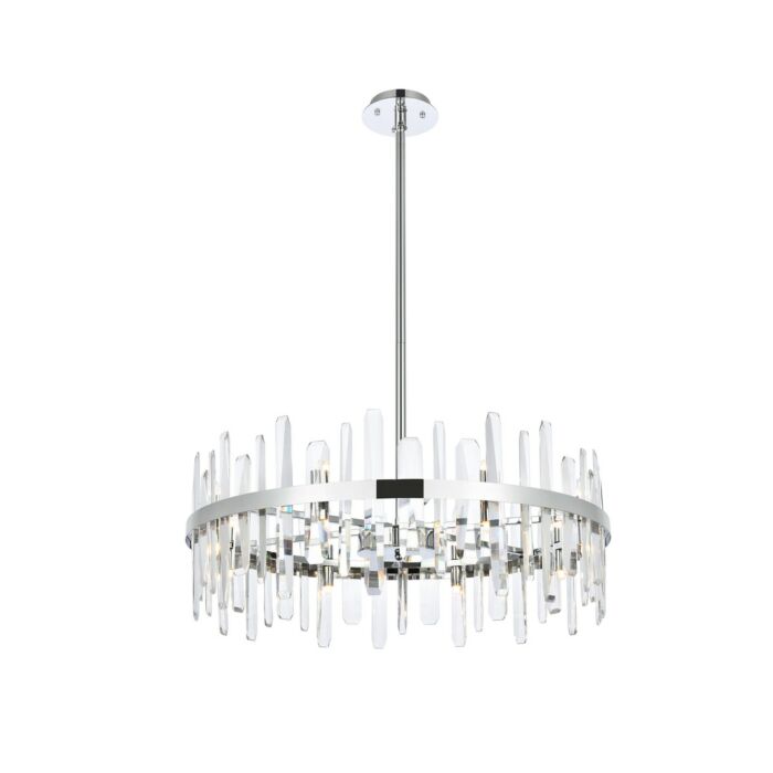 Serena 16-Light Chandelier in Chrome