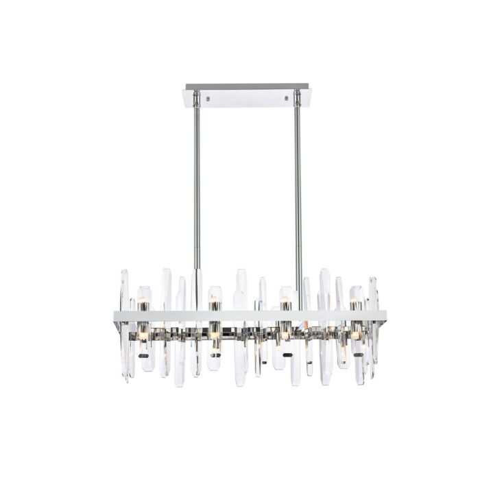 Serena 16-Light Chandelier in Chrome