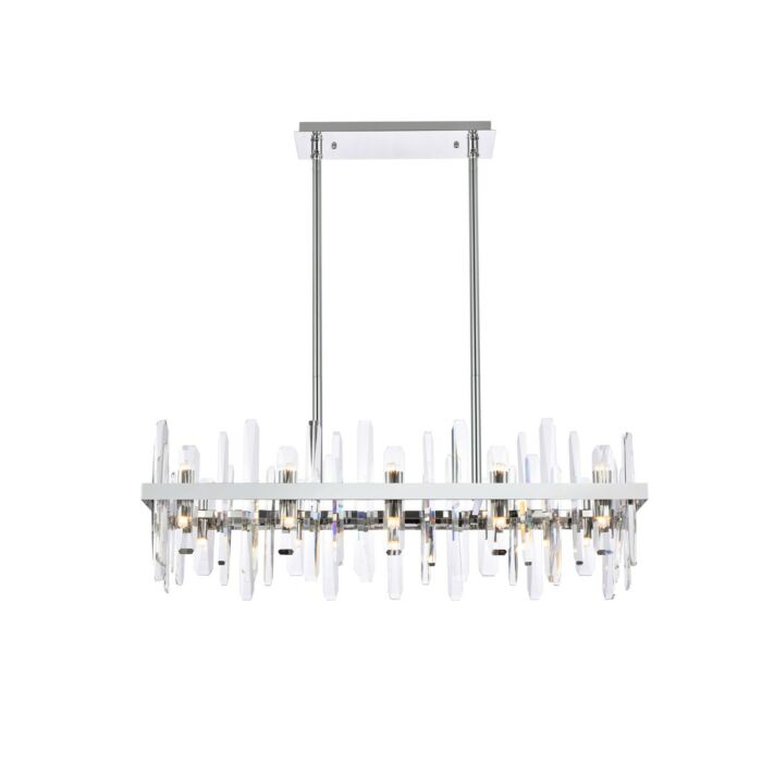 Serena 20-Light Chandelier in Chrome