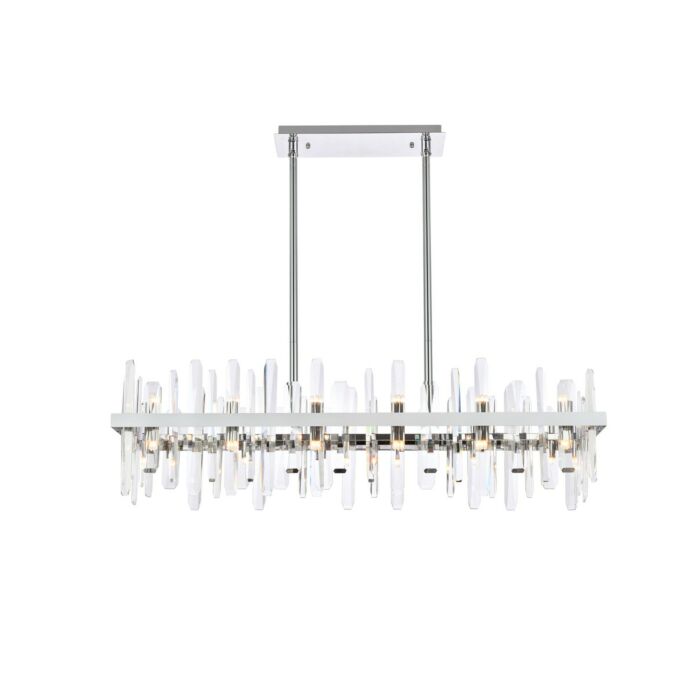 Serena 24-Light Chandelier in Chrome