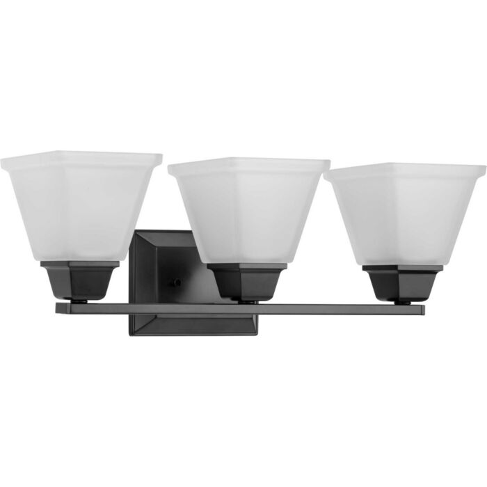 Clifton Heights 3-Light Bathroom Vanity Light Vanity in Matte Black