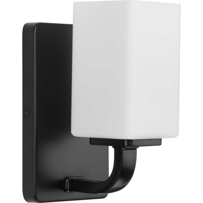 Cowan 1-Light Bathroom Vanity Light Vanity in Matte Black