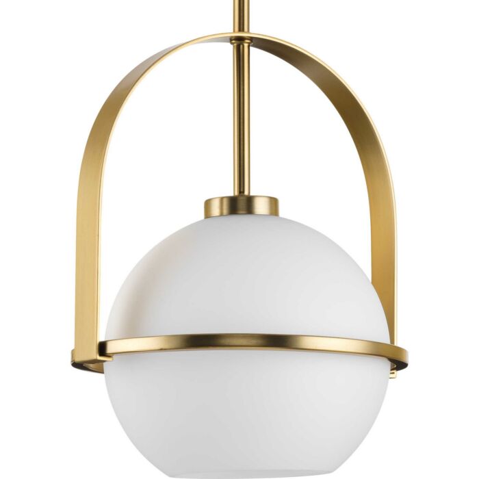 Delayne 1-Light Pendant in Brushed Bronze
