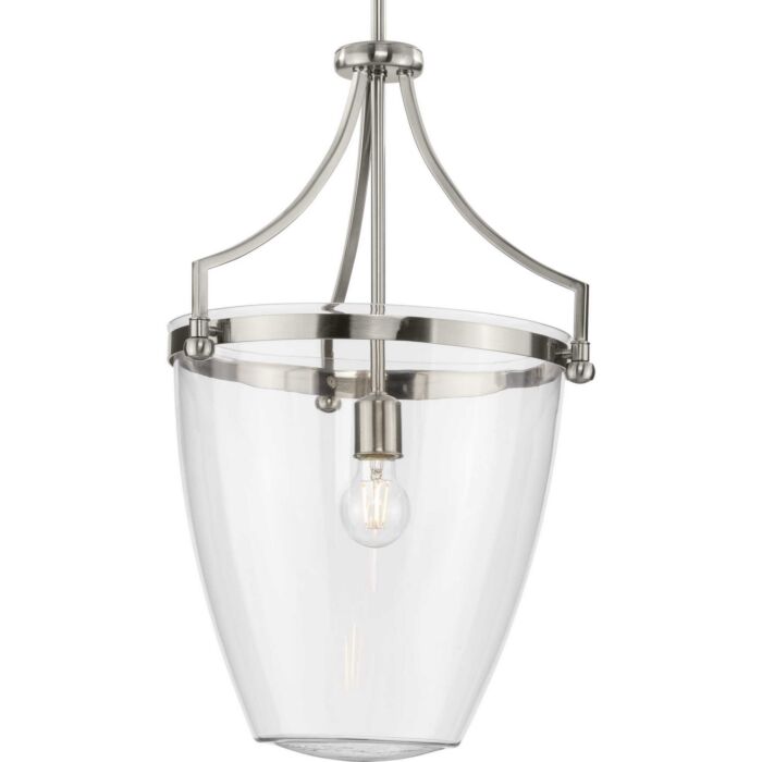 Parkhurst 1-Light Pendant in Brushed Nickel