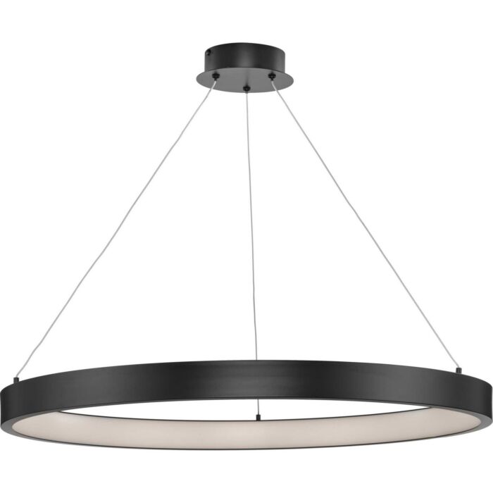 Inverse LED 1-Light LED Pendant in Matte Black