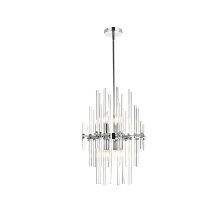 Sienna 6-Light Pendant in Chrome