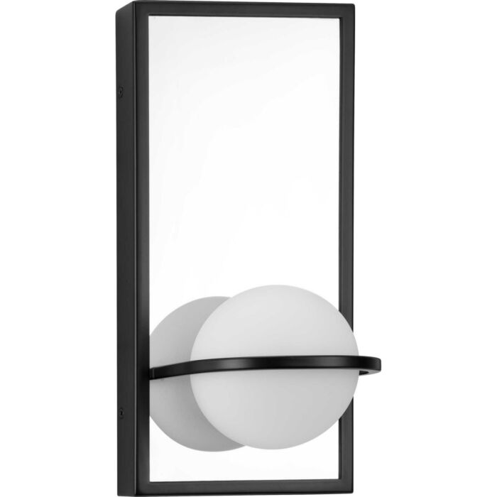 Pearl LED 1-Light LED Wall Bracket in Black