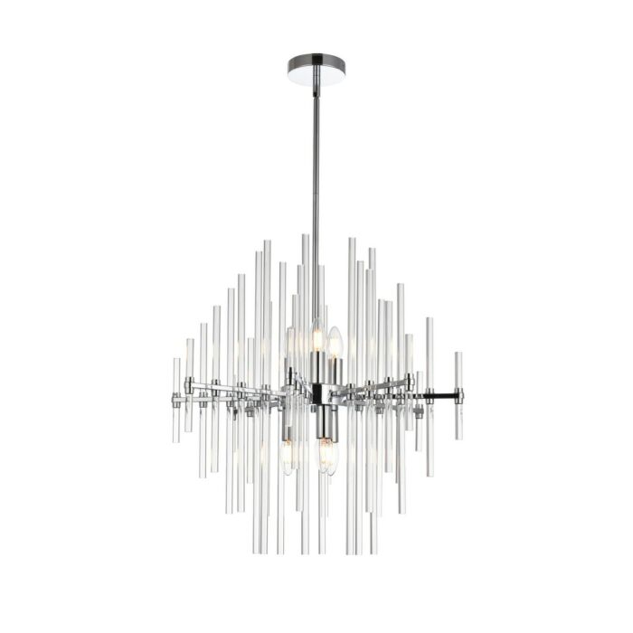 Sienna 6-Light Pendant in Chrome