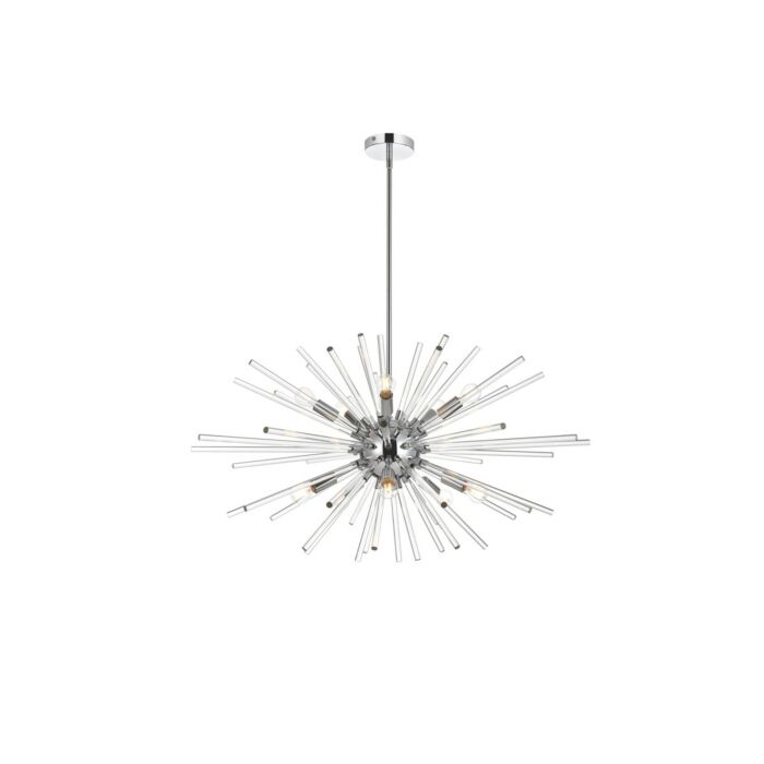 Sienna 10-Light Pendant in Chrome